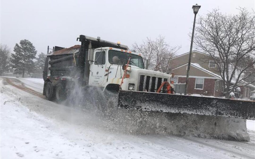 Overnight Snowplowing